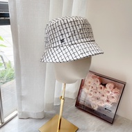 CELINE444 White Double C Pink Knitted Hat