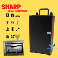 Speaker Aktif Portable SHARP Cbox Trb10mbo ORIGINAL TRB 10 MBO