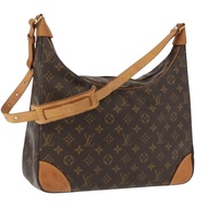 路易威登 Monogram Boulogne 35 肩背包 M51260 LV Auth ep12632