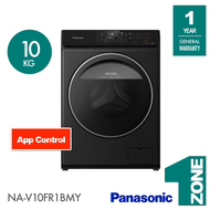 Panasonic 10kg AG+ Smart App Front Load AI Smart Inverter Washing Machine Washer - Model: NA-V10FR1B