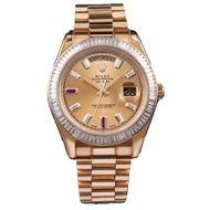 Rolex/Rolex Weekly Diary Type218398 Automatic Mechanical Men's Original Diamond-studded