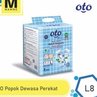 Dlyai Oto Adhesive Adult Diapers M10/L8/XL6/M8/L7/Adult Diapers 69