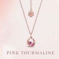 Mizuchol สร้อยคอ A Drop Of Rose’ Necklace พลอย Pink Tourmaline