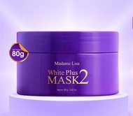 ครีมมาส์กแบรนด์มาดามลิซ่า ขนาด 80g Madame Lisa White Plus Mask2