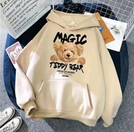 MAGIC TEDDY BEAR Hoodie Sweater Hoodie Wanita