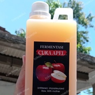 Cuka | Cuka Apel Fermentasi 1Liter Murni With Mother Bragg Tahesta