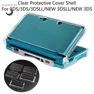 [jewelrycrown] Clear Split Transparent Protective Cover Case Screen Film LCD Screen Protector For 2D