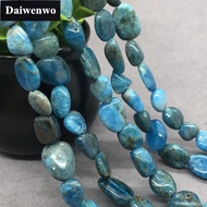 Apatite Bead Natural Loose Stone DIY Semi Precious Irregular Conformal Gem 磷灰石随形