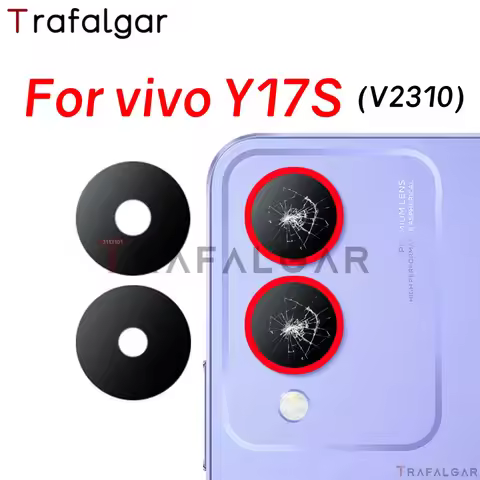 Rear Back Camera Glass Lens For vivo Y17S V2310 Replacement With Adhesive Sticker