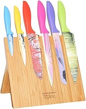 Magnetic Knife Block + Cutting Board - Knife holder and Storage Rack + Bamboo Butcher Block. Choppin