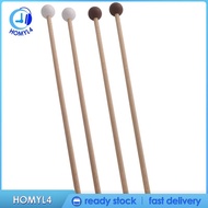 [Homyl4] 2Pcs Xylophone Mallet Chime with Wood Handle Wood Mallets Percussion Sticks