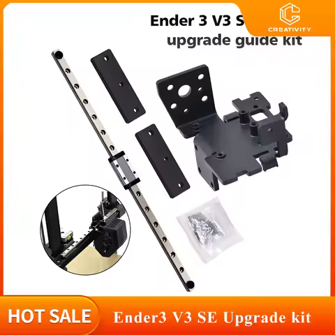 Ender3 V3 SE Linear Rail Guide Upgrade kit X-Axis y Axis Upgrade Kit With Backplate MGN9H 300mm Line