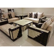 New Design Sofa Set made with pure narra wood