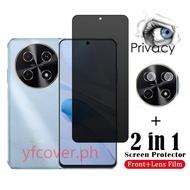 2 in 1 Huawei Nova 13i Privacy Tempered Glass Anti-Spy For Huawei P60 P50 P40 P30 Mate 60 50 40 30 N