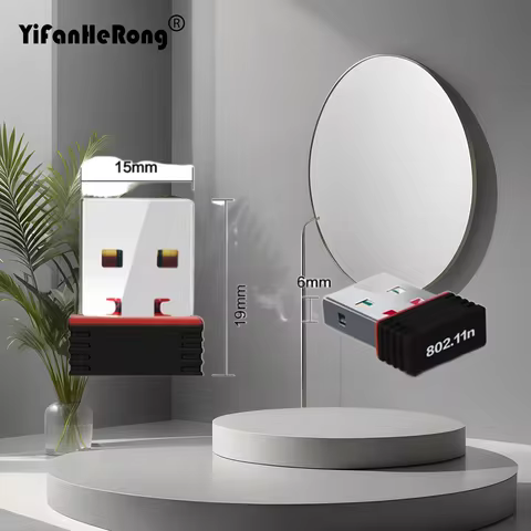 USB 2.4Ghz Wireless Adapter 150Mbps WiFi Network Lan Card Dongle 802.11n/b/g 150M Ethernet for Compu