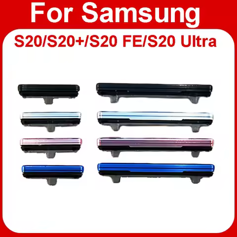 1Set(2pcs) Volume Power Button For Samsung Galaxy S20 G9810 / S20 Plus G9860 S20 Ultra G9880 S20 FE 