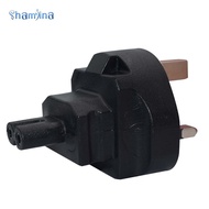 [Shamjina] UK to C7 Conversion Plug 13 250V uk Male to IEC320 C7 Female for Laptop