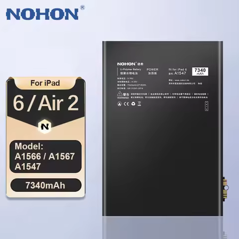 NOHON Tablet Battery For iPad 6 5 7 8 Air 2 3 4 Mini iPad 10.9 Pro 9.7 10.5 11 12.9 inch 1st 2nd 3rd