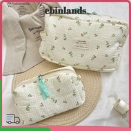 NOVOCCT Makeup Bag, Handheld Floral Print Cosmetics Bag, High Quality Begonia Flower/Rose Handbag Tr