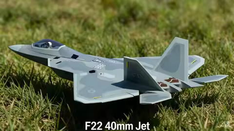 4 CH XFly-Model F-22 Raptor Twin 40mm RC EDF Jet PNP ,RTF Radio Control RC Airplane Model