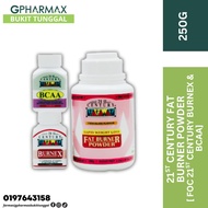 21st Century Fat Burner Powder 250g + 21st Century Burnex + 21st Century BCAA (Rapid Weight Loss)