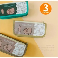 Kapibara Simple Pencil Case Stationery Storage Bag Case/CPC-194 Small/CPC-193 Large