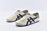 Asics Onitsuka Tiger 鬼塚虎 Mexico 66 Paraty 深藍米白 帆布鞋 懶人鞋 無鞋帶