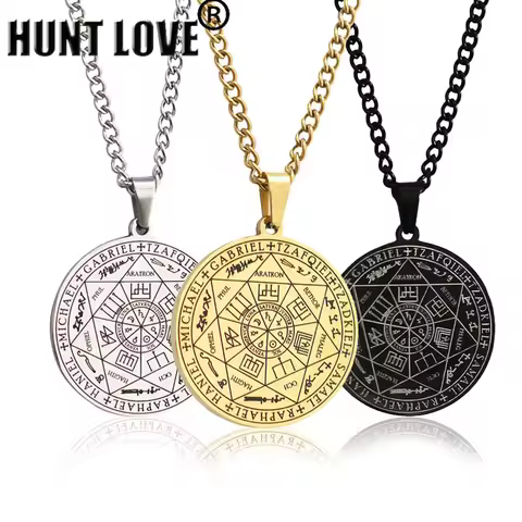 Metatron Cube Seven Archangel Pendant Sacred Geometry Seal Of Salomon Pendant Tetragrammaton Men Ang