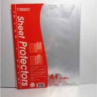 Niso A4 Pelindung Lembaran/A4 Sheet Protectors 20's (306A)