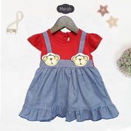 GIRLS' DRESS AGED 0-6 MONTHS, THE LATEST HITS CHILDREN'S CLOTHES