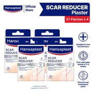 [Quarter Pack for 12 Weeks] Hansaplast Scar Reducer 4x21pcs | Clinically Proven for Old & New Scars