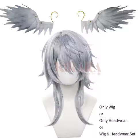 Game Star Rail Sunday Cosplay Wig Hair Headwear Ear Covert Accessory Role Play Comic Con Party Hallo