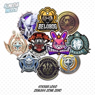 Zenless Zone Zero Logo Sticker / ZZZ Factions Sticker / Zenless HP Laptop Helmet Logo Sticker