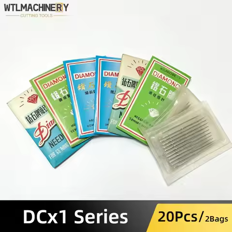 20Pcs DCx1 Sewing Machine Needle DC*1 Straight Needle 81x1 Overlock Sewing Machine 81x60 81x65 81x70