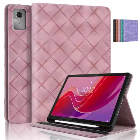 Funda For Lenovo Tab M11 Case with Pen Holder Flip Wallet Stand Tablet Etui For Lenovo M11 Xiaoxin P