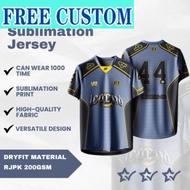 Legend Nfl Sublimation Microfiber Jersey Jersey Baju Jersi Baju Jersey Malaysia Viral Tiktok Jersey 