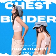 Janest Chest Binder Seamless Pullover Binder Tomboy Breathable Sport Bra Chest Binder For Big Breast