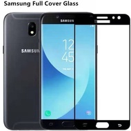 Samsung J7 pro full tempered glass protector (full adhesive)