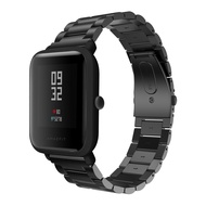 for Xiaomi for Huami for Amazfit Bip Youth Watch Band 20mm Stainless Steel Strap Bracelet