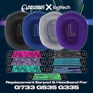 Earpad Ear Cushion Earcup Logitech G733 G535 G335 LIGHTSPEED Wireless