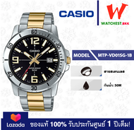 casio นาฬิกาข้อมือผู้ชาย สายสเตนเลส รุ่น MTP-VD01: MTP-VD01SG-1B 9B คาสิโอ้ MTP-VD01D สายสเตนเลส (wa
