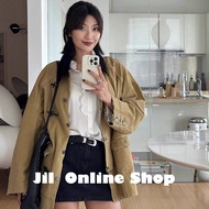 เสื้อแจ็คเก็ตแบบหลวมๆ สบายๆ สำหรับผู้หญิง Free People ทรงสากล แขนยาว ปกติ ฤดูใบไม้ร่วง 2023 เสื้อคลุ