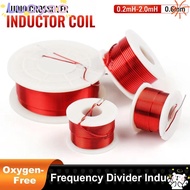 LUOYAO1 Audio Inductor Coil, 0.6mm 0.2mh-2.0mh Speaker Crossover Inductor Coil, Durable Copper Induc