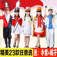 Elementary School Students Drum Number Clothing Performance Clothing Ceremonial Fleet Wind Band Dres