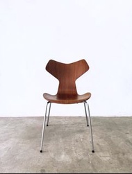 Grand Prix 3130 Dining chairs by Arne Jacobsen For Fritz Hansen Set of 4 1960s Denmark