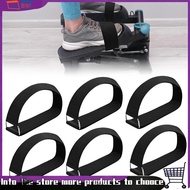 【jiaobin1】6pcs Adjustable Pedal Straps for Ellipse Leg Exerciser Machine, Feet Pedal Strap Under the