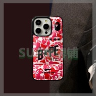 เคสโทรศัพท์ BAPE Ape Man down Jacket แบบบางเฉียบ ดีไซน์เรียบง่าย สำหรับ iPhone 14 pro Max 13 pro 12/