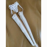 【現貨】【12吋兵人 服飾】1:6 1/6 12吋 FIGURE figures 女兵人 白色通花LACE 內褲連絲襪