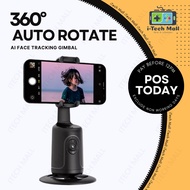 360° Auto Rotate P01 Gimbal Camera Stabilizer Smart AI Face Tracking Phone Holder Selfie Tripod