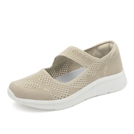 Mules for Women Shoes Slip on Sneakers Knit Flats Lightweight Breathable Comfortable Walking Shoes